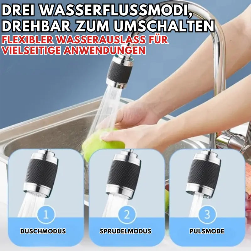 360 Rotatable Faucet Attachment - Splash Control