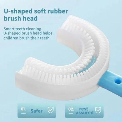 360 U-Shaped Toothbrush for Kids
