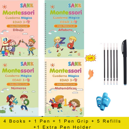 4-in-1 Kids Handwriting Practice Kit - Magic Ink