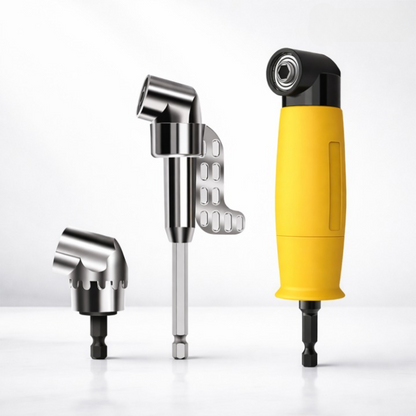 105-Degree Angle Drill Adapter for Tight Spaces