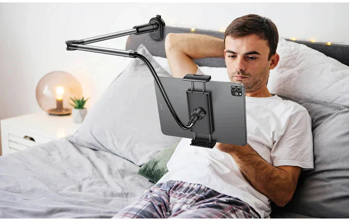 360 Adjustable Gooseneck Phone and Tablet Clamp Holder