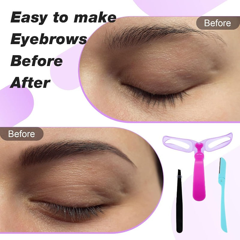Eyebrow Stencil Kit - Perfect Brows in Seconds