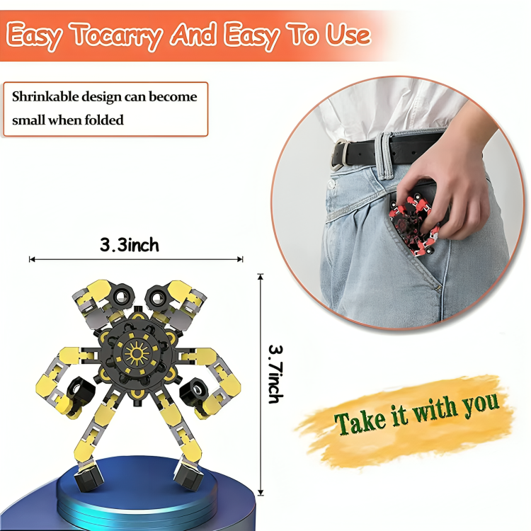 Sensory Fidget Spin Toy for Focus and Calm