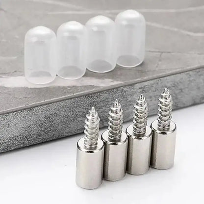Self-Drilling Shelf Brackets - 40 Pack Support Pins