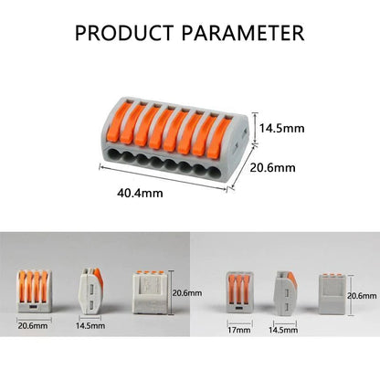 10-Piece Lever Wire Connector Kit