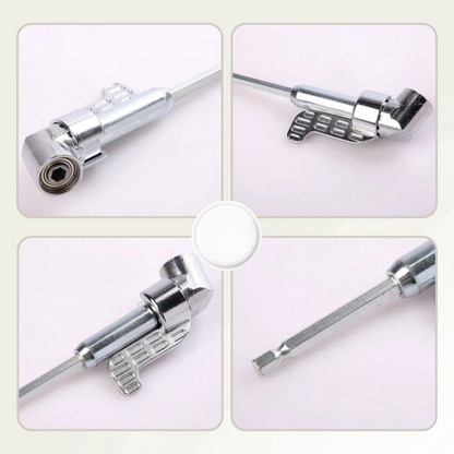 105-Degree Angle Drill Adapter for Tight Spaces