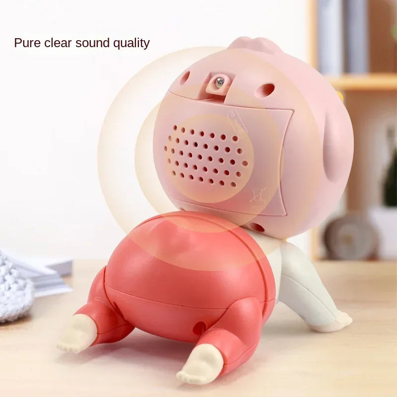 Musical Crawling Baby Toy for Sensory Play