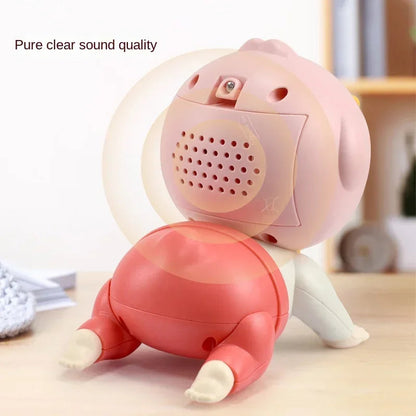 Musical Crawling Baby Toy for Sensory Play