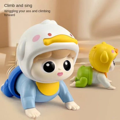 Musical Crawling Baby Toy for Sensory Play