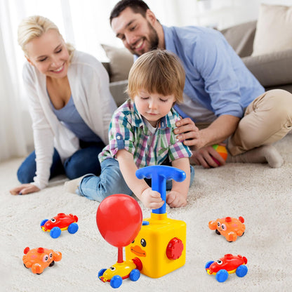 Balloon-Powered STEM Toy - Air Car and Rocket Set