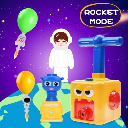 Balloon-Powered STEM Toy - Air Car and Rocket Set