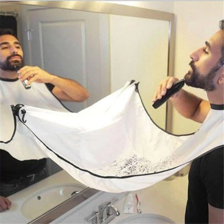 Mess-Free Barber Cape for Sink Haircuts