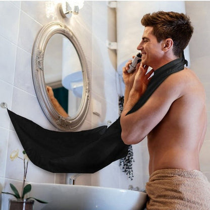 Mess-Free Barber Cape for Sink Haircuts