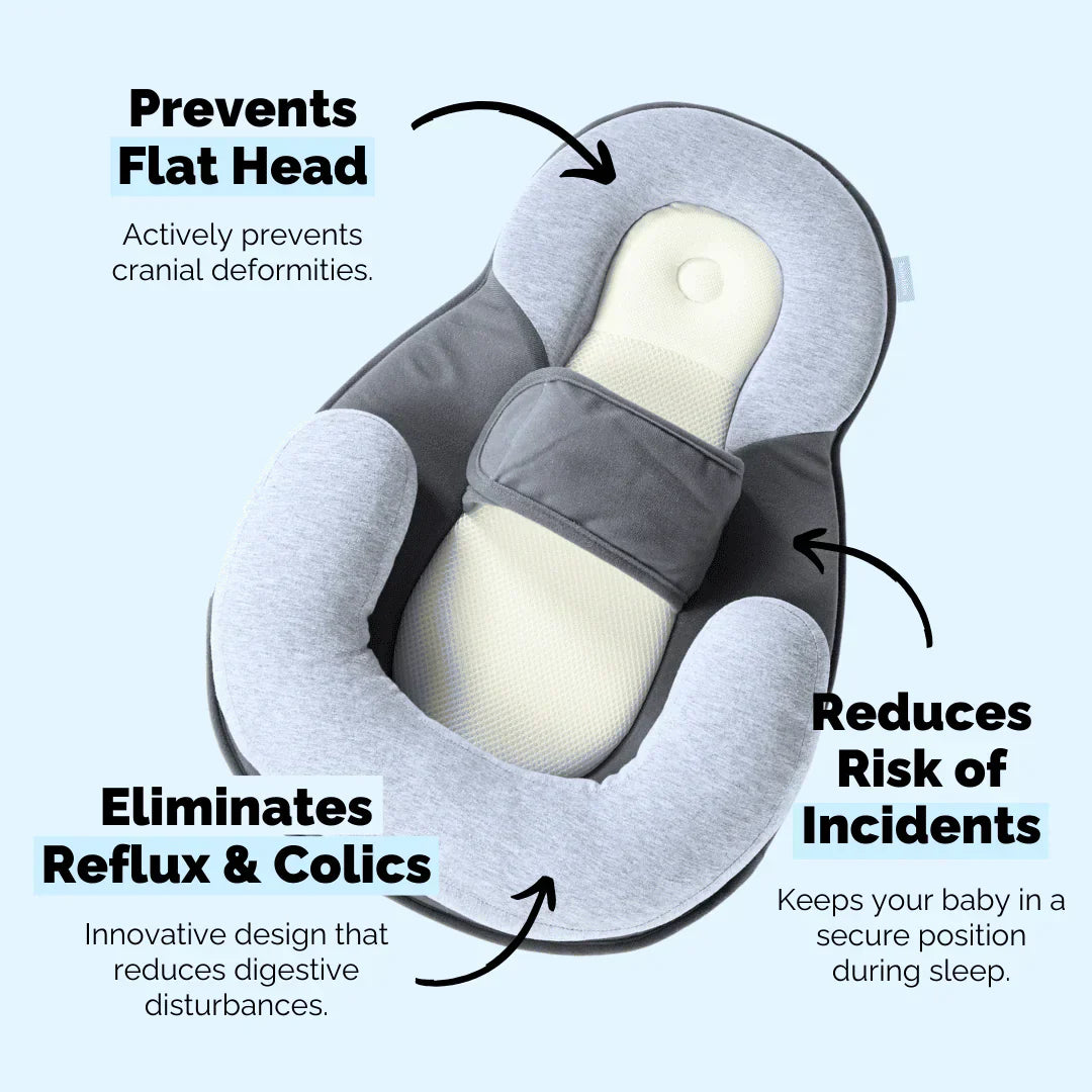 Cozy Baby Nest - Soft Portable Lounger for Sleep