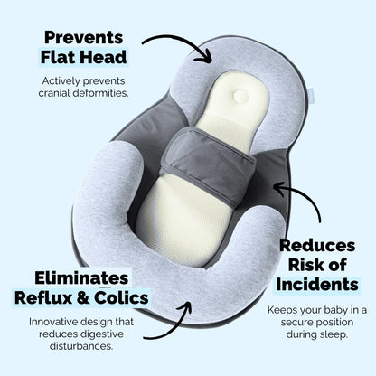 Cozy Baby Nest - Soft Portable Lounger for Sleep