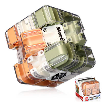 3D Maze Puzzle Cube for Focus and Brain Training