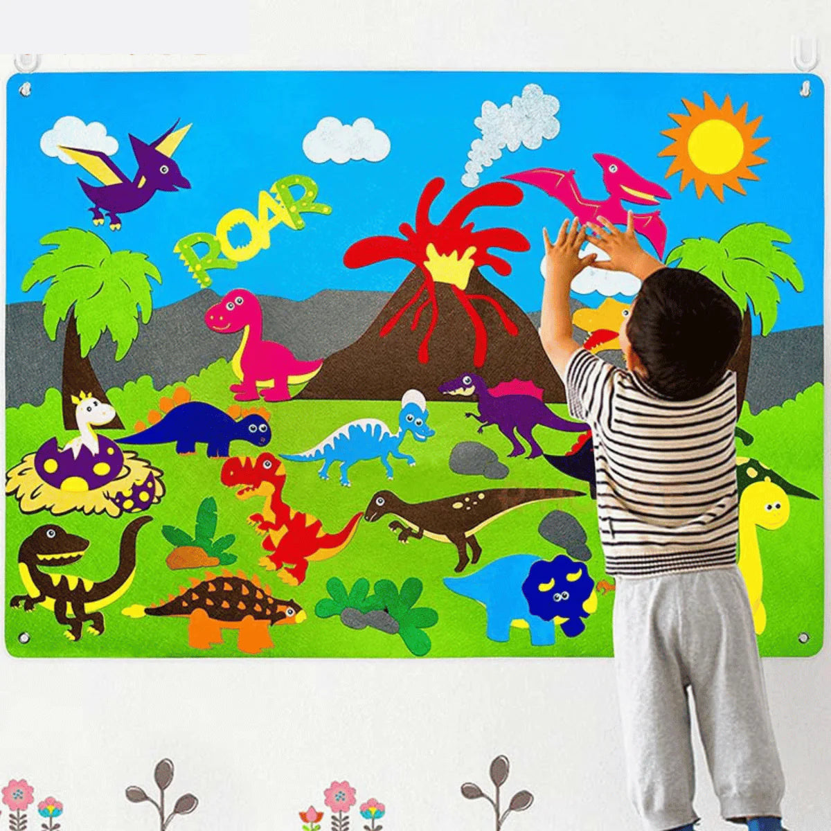 Kids Creative Storytelling Game Board