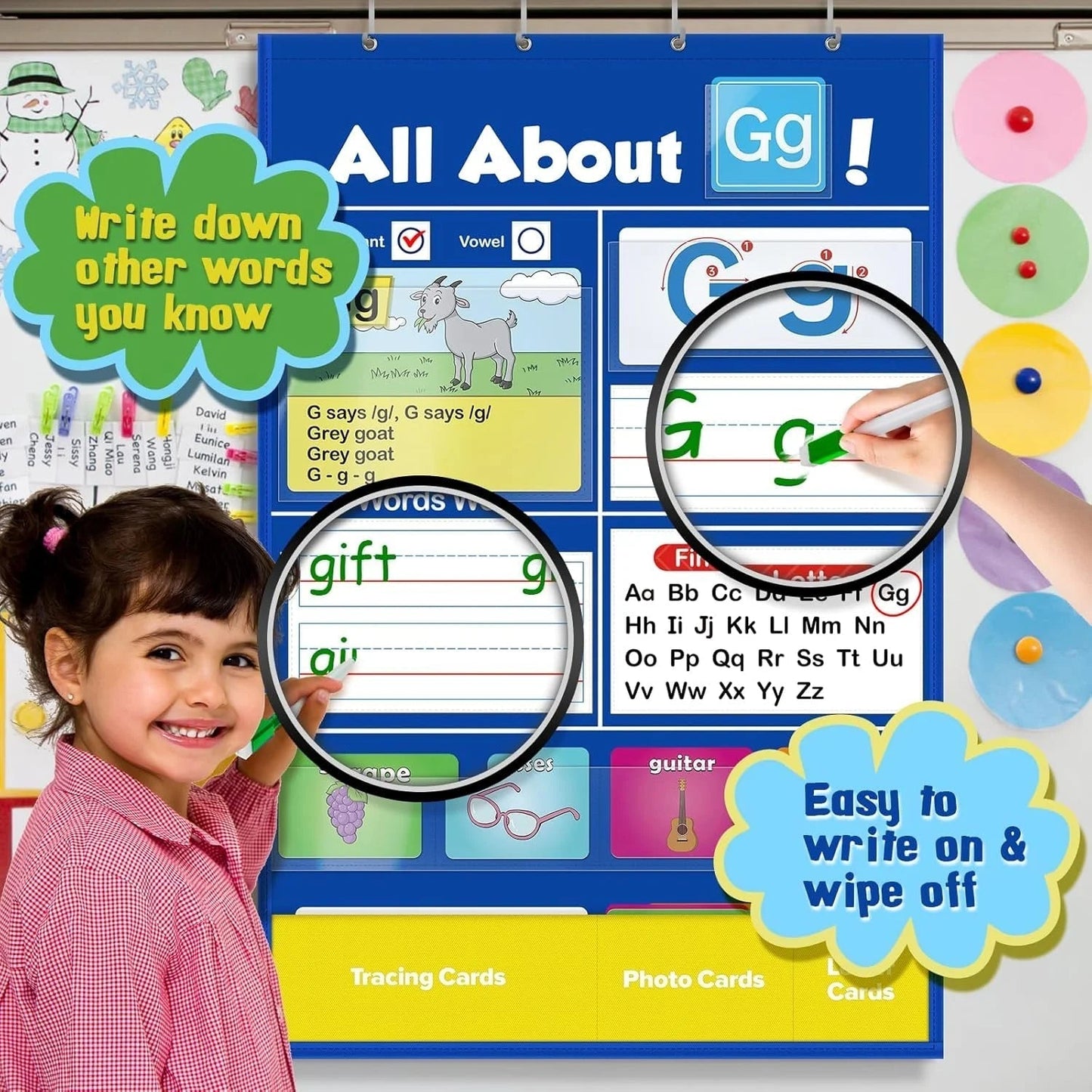 Educational Alphabet Learning Chart for Kids