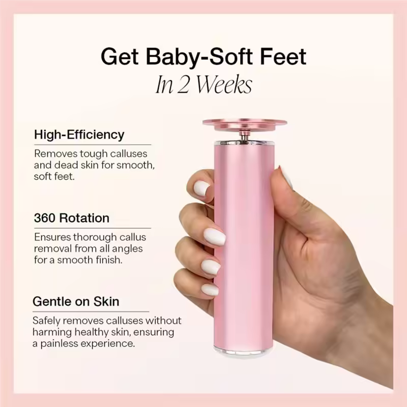 Foot Callus Exfoliator for Smooth, Soft Skin