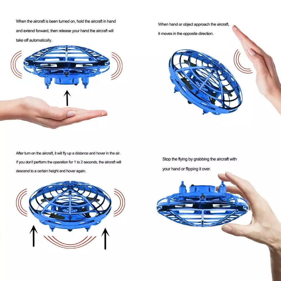 Flying Orb Ball - Indoor Hover Toy for Kids
