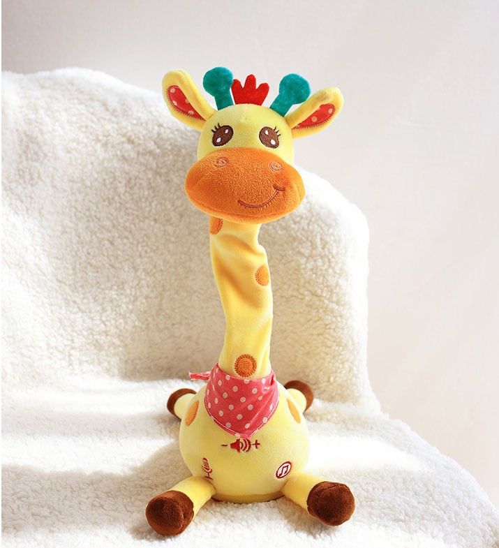 Soft Musical Giraffe Toy for Babies and Toddlers