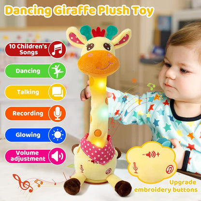 Soft Musical Giraffe Toy for Babies and Toddlers