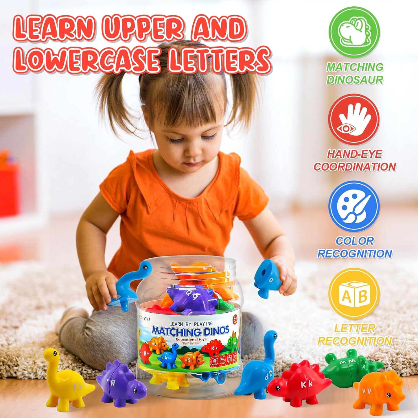 Interactive Letters and Numbers Learning Toy for Kids