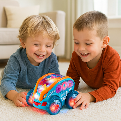 Light-Up Flip Stunt Car for Active Fun