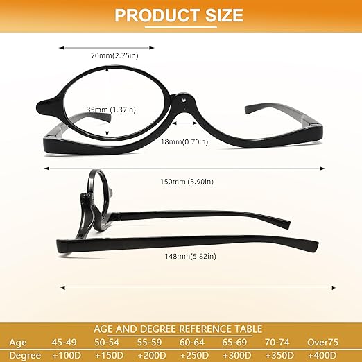 Magnifying Eye Makeup Tool with Precision Lens