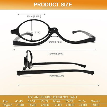 Magnifying Eye Makeup Tool with Precision Lens