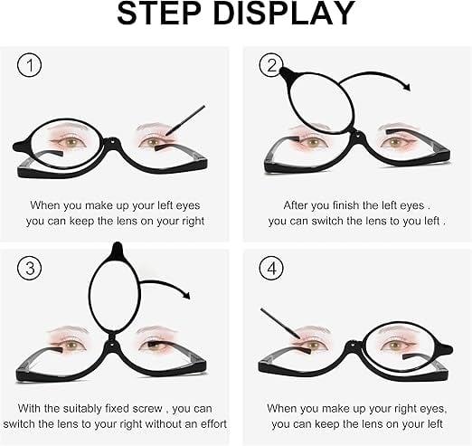 Magnifying Eye Makeup Tool with Precision Lens