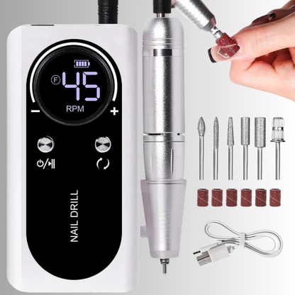 Electric Nail File and Manicure Tool for Home Care