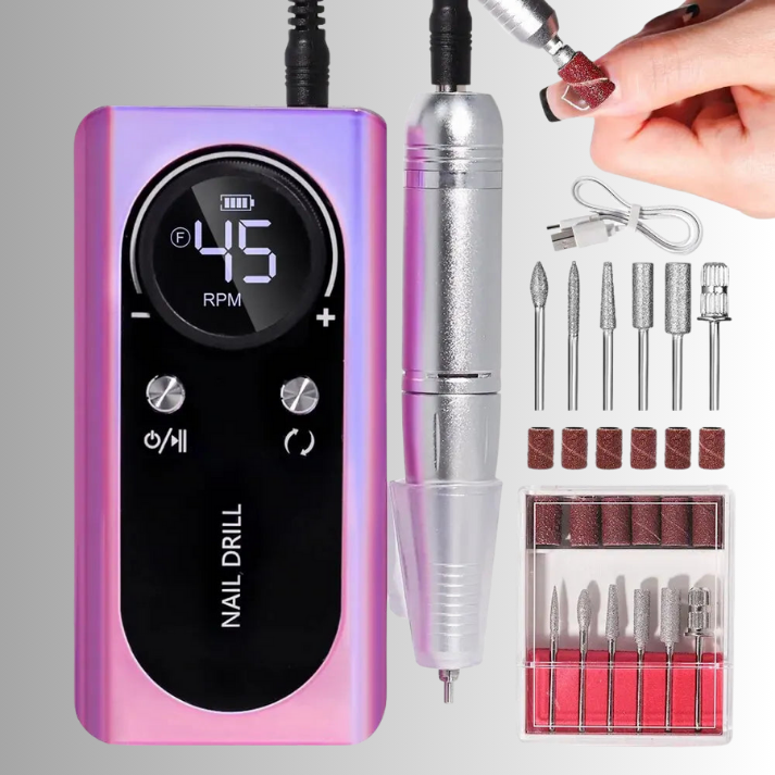 Electric Nail File and Manicure Tool for Home Care
