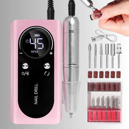 Electric Nail File and Manicure Tool for Home Care