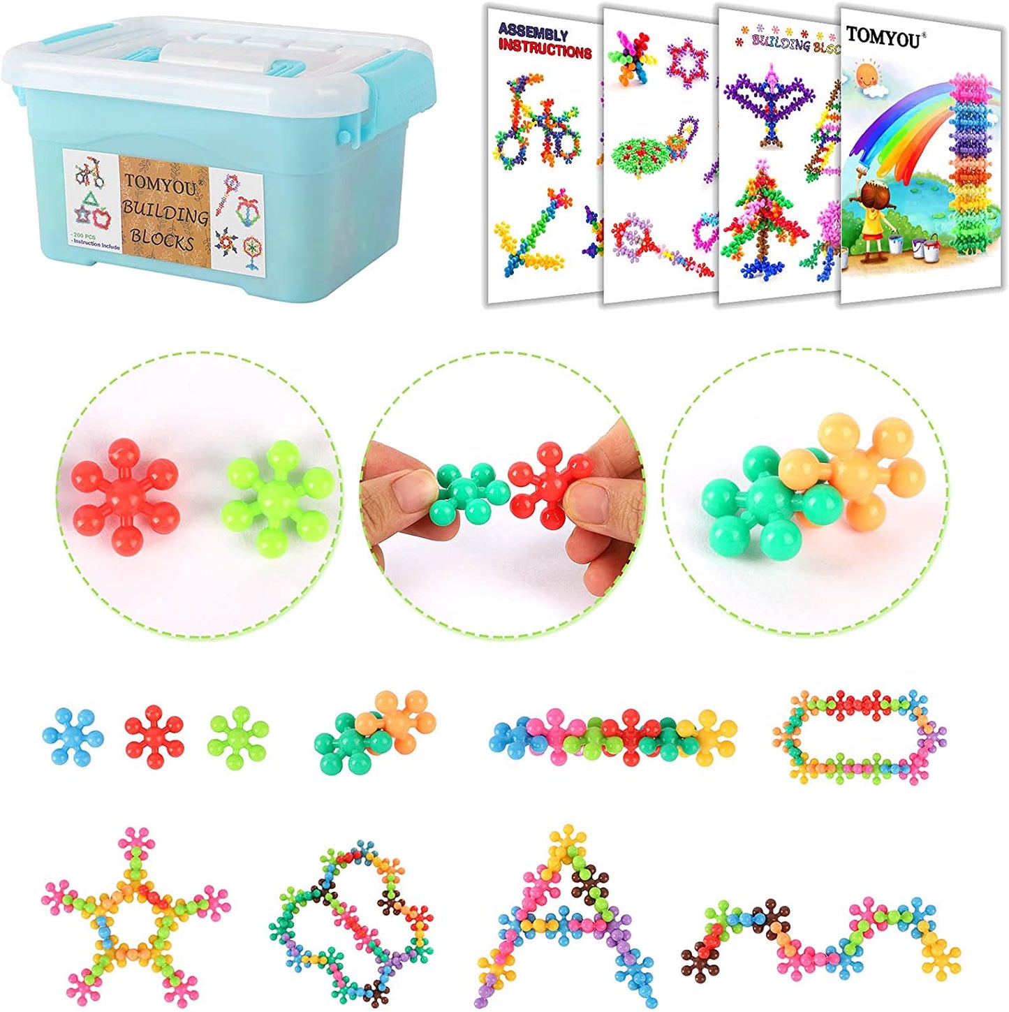 3D Building Blocks Set for Creative Kids