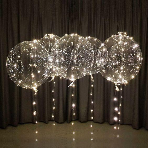 LED Light-Up Party Balloons - Festive Glow Decor