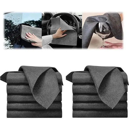 Microfiber Cleaning Cloths - Streak-Free, 10 Pack