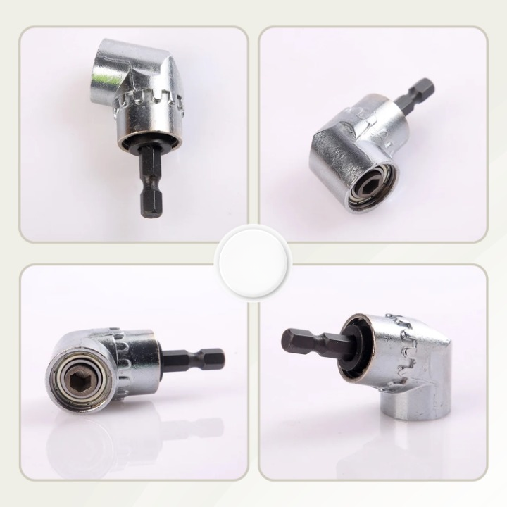 105-Degree Angle Drill Adapter for Tight Spaces