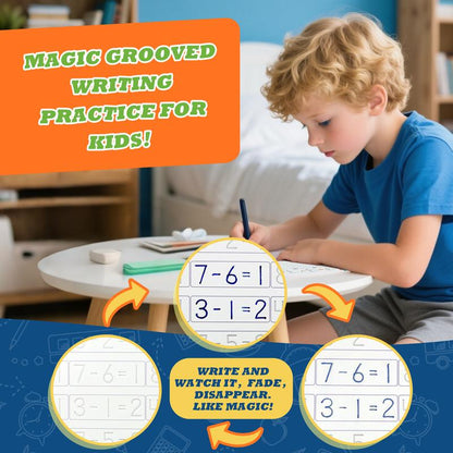4-in-1 Kids Handwriting Practice Kit - Magic Ink