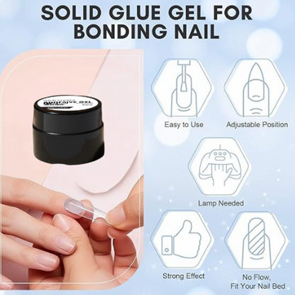 10ml Nail Adhesive Gel for Tips and Press-On Nails