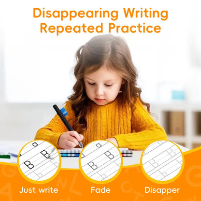 4-in-1 Kids Handwriting Practice Kit - Magic Ink