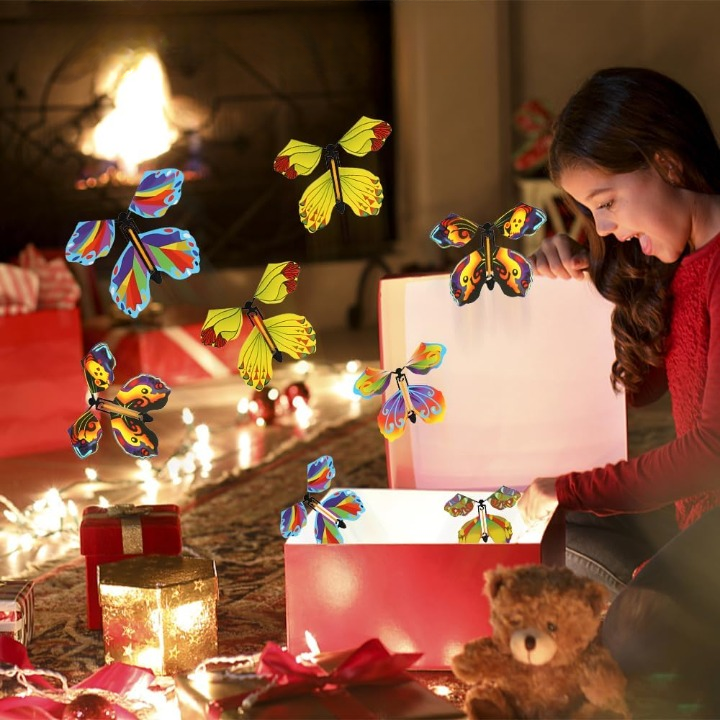 15-Pack Flying Butterflies Surprise for Cards and Gifts