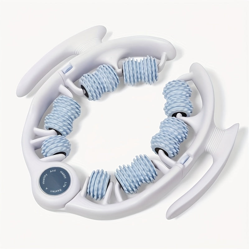 14-Roller Massage Tool for Deep Muscle Relief