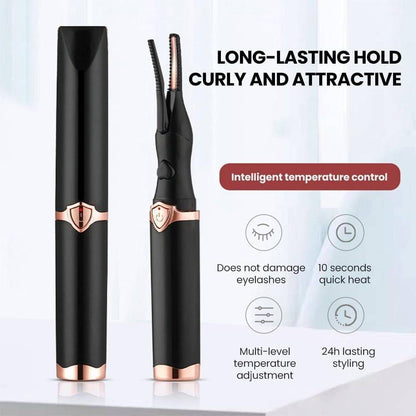 Electric Heated Eyelash Curler with 3 Settings