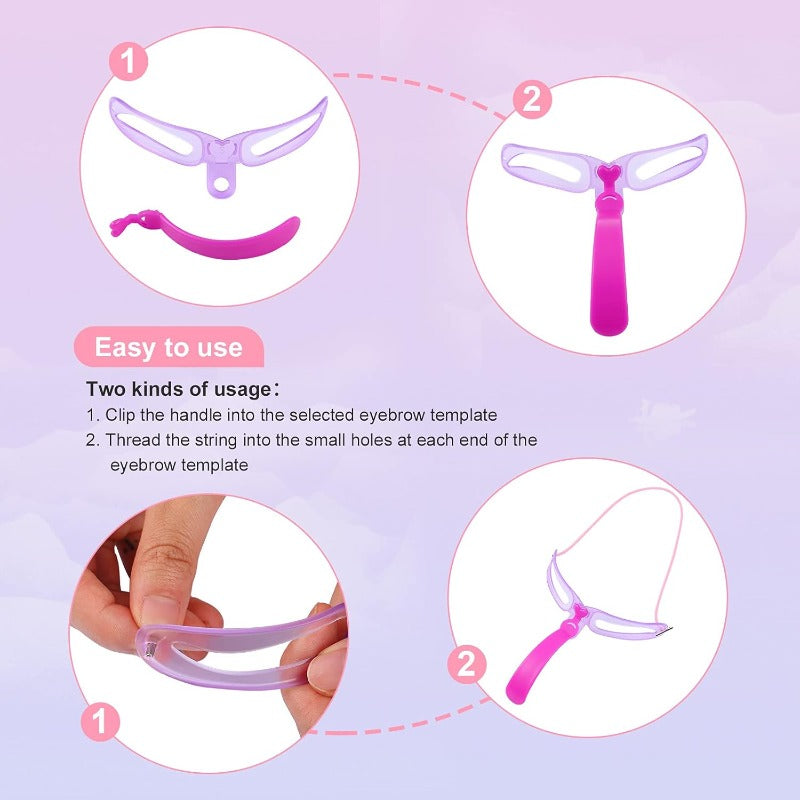 Eyebrow Stencil Kit - Perfect Brows in Seconds