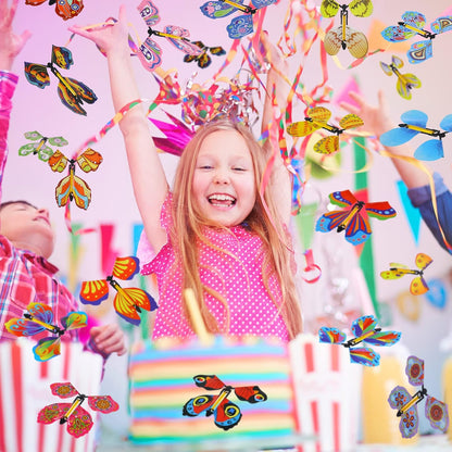 15-Pack Flying Butterflies Surprise for Cards and Gifts