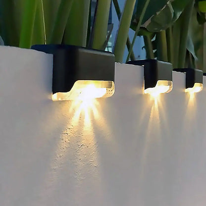 4-Piece Solar Patio Lights - Weatherproof Outdoor Set