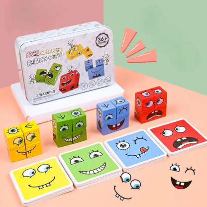 3D Facial Puzzle - Interactive Learning Toy