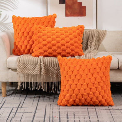 3D Textured Velvet Throw Pillow Cover