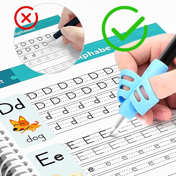 4-in-1 Kids Handwriting Practice Kit - Magic Ink